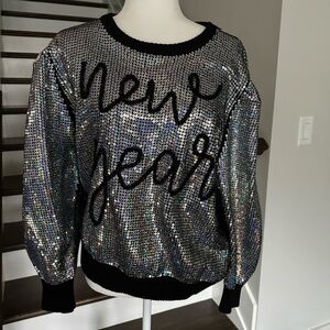 Queen of Sparkles new year same Queen sweater